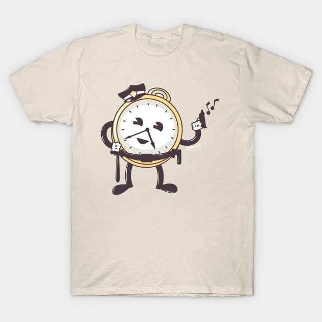 Time Cop T-Shirt by ryderdoty